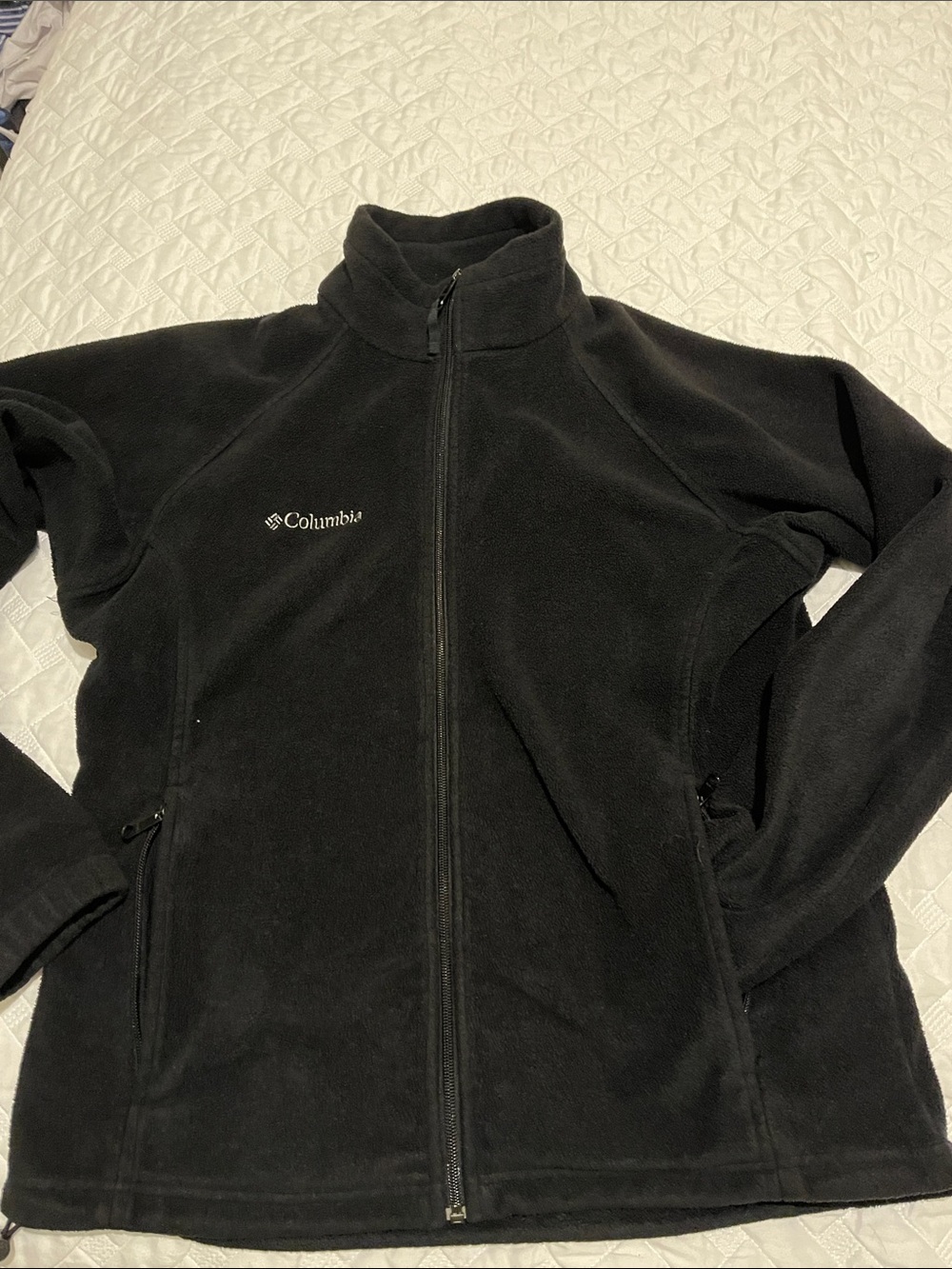 Columbia Women’s Black Full-Zip Fleece Jacket